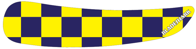Bladeshark Hockey Blade Tape - Blue / Yellow