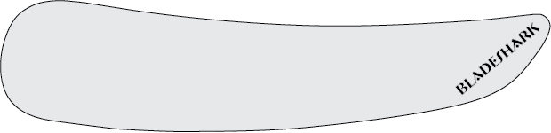 CLEAR BLADESHARK Hockey Tape