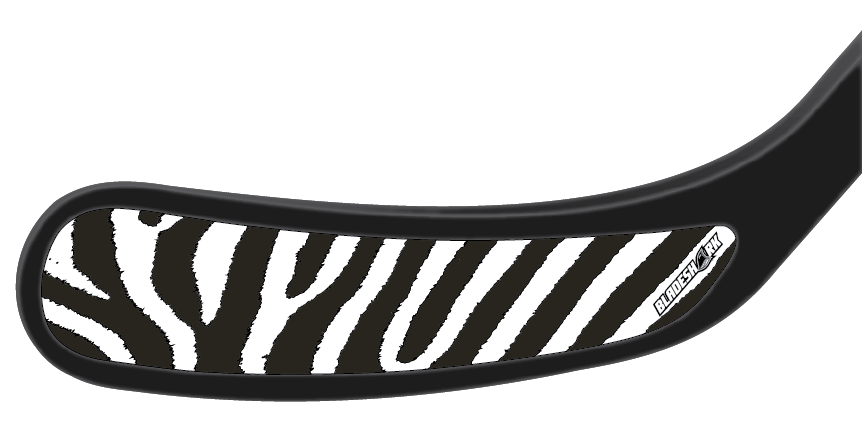 Bladeshark Hockey Blade Tape - Zebra Stripes