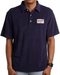 Golf Accoutrements Men's Terry Cloth Polo-Navy