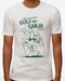 Golf & Ganja Distressed Unisex T-Shirt-White