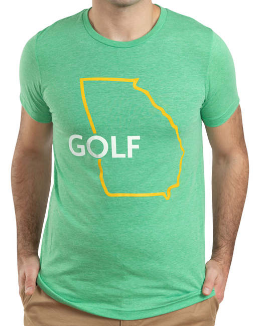Golf Georgia Unisex T-Shirt by SwingJuice LLC