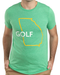 Golf Georgia Unisex T-Shirt-Green