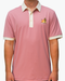 Golf Saguaro Men's Polo-Orchid/Ivory