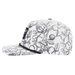 Golf Magnolia Toile Unisex Rope Hat-Ivory