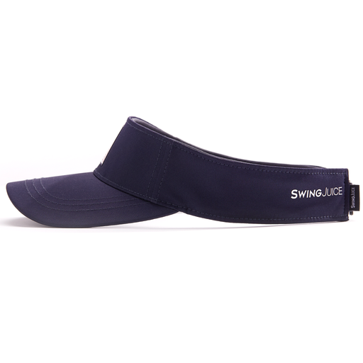 Golf Flag Visor Navy O/S by SwingJuice LLC