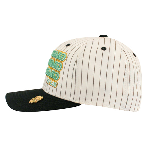 Golf Is Hard Unisex Snapback Hat Ivory O/S by SwingJuice LLC