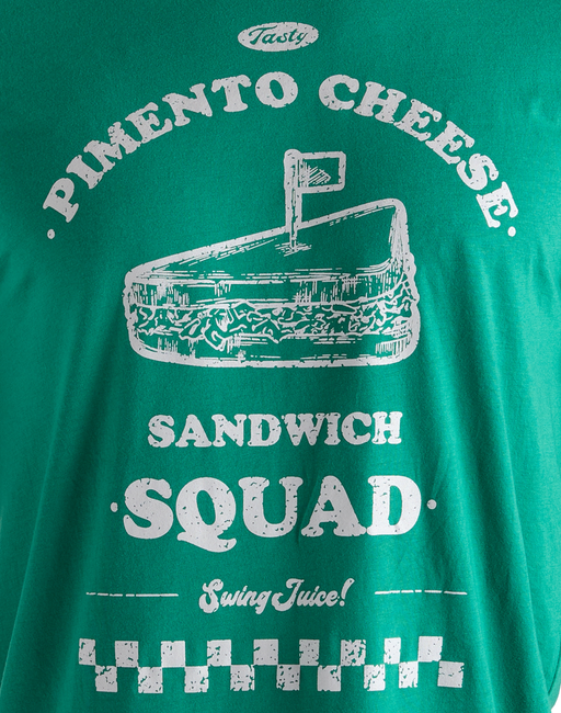 Golf Pimento Cheese Sandwich Squad Unisex T-Shirt by SwingJuice LLC