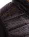 Golf Rhythmic Lines Unisex Packable Puffer Vest-Black