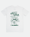 Golf & Ganja Distressed Unisex T-Shirt-White