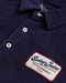 Golf Accoutrements Men's Terry Cloth Polo-Navy