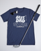 Golf Best Dad By Par Unisex T-Shirt-Navy