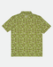 Golf Golf & Ganja Allover Men's Polo-Leaf Green