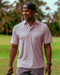 Golf Orange Blossom Men's Polo-Ivory