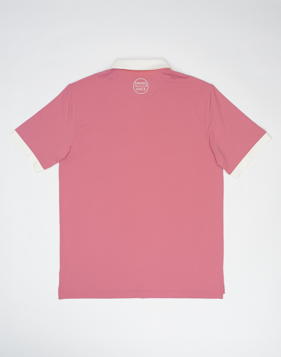 Golf Saguaro Men's Polo-Orchid/Ivory