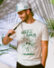 Golf & Ganja Distressed Unisex T-Shirt-White