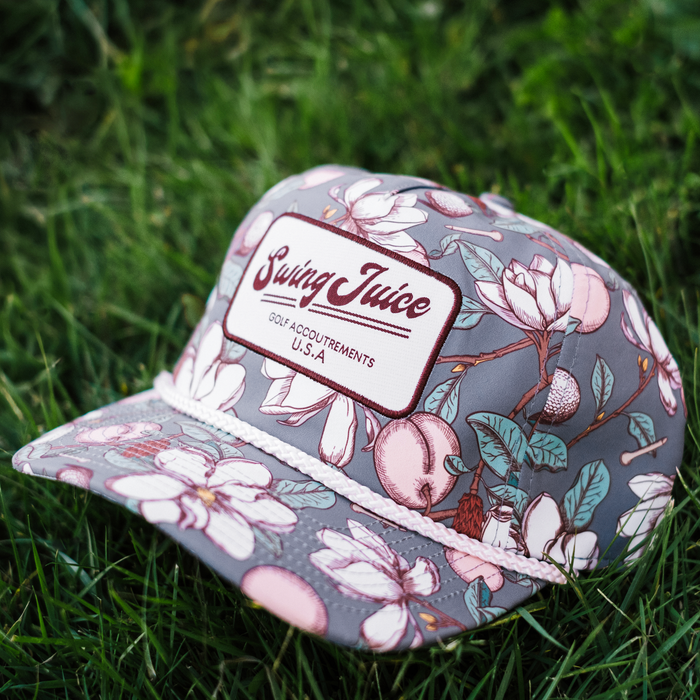 Golf Georgia On My Mind Unisex Rope Hat Dark Grey O/S by SwingJuice LLC
