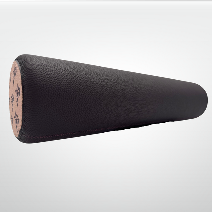 I AM Leather-Wrapped Cork Stretching and Massage Roller by iReliev