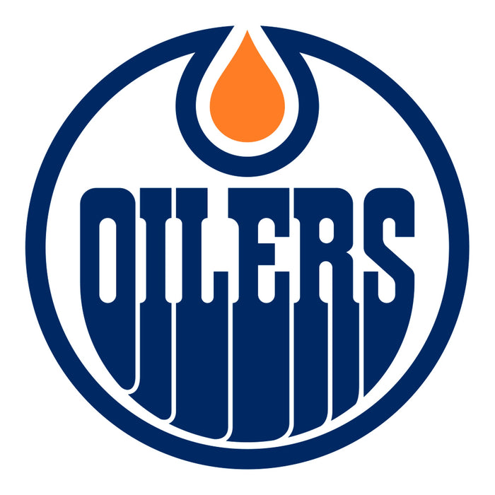 Edmonton Oilers - 5 Logo Minis (Mixed Sizes) - Official NHL - Reusable Vinyl Decals