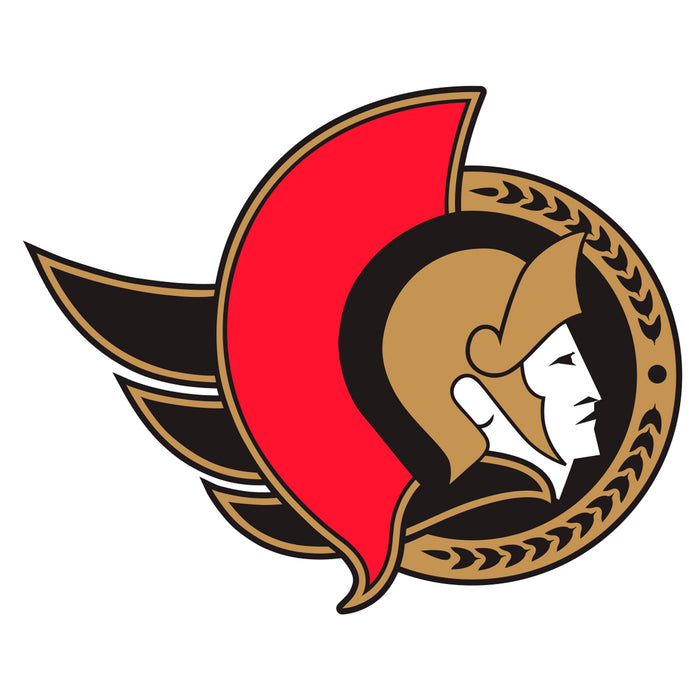 Ottawa Senators - 5 Logo Minis (Mixed Sizes) - Official NHL - Reusable Vinyl Decals