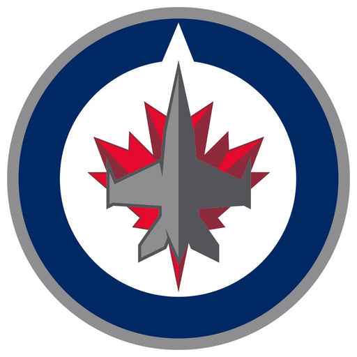 Winnipeg Jets - 5 Logo Minis (Mixed Sizes) - Official NHL - Reusable Vinyl Decals