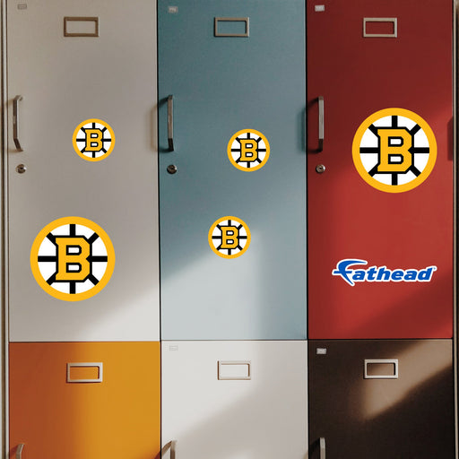Boston Bruins - 5 Logo Minis (Mixed Sizes) - Official NHL - Reusable Vinyl Decals #2