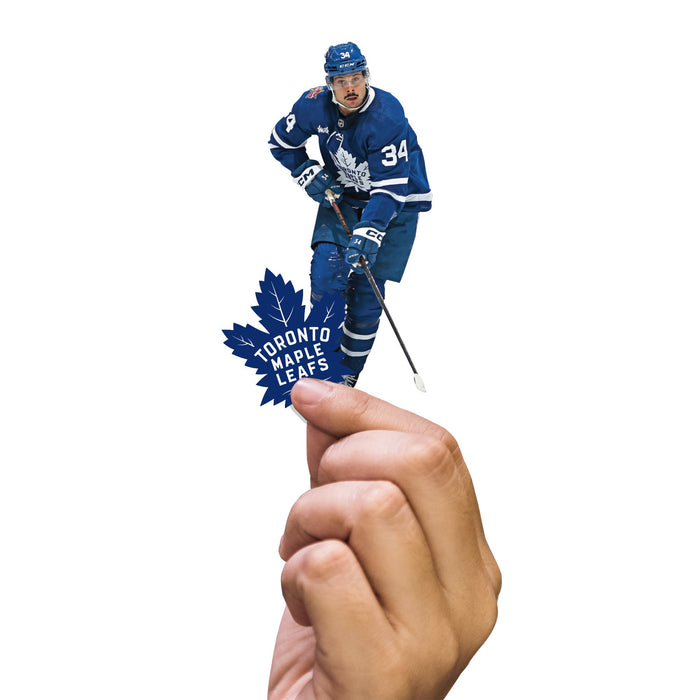 Auston Matthews - 5 Minis (Mixed Sizes) - Official NHL - Toronto Maple Leafs - Reusable Vinyl Decals
