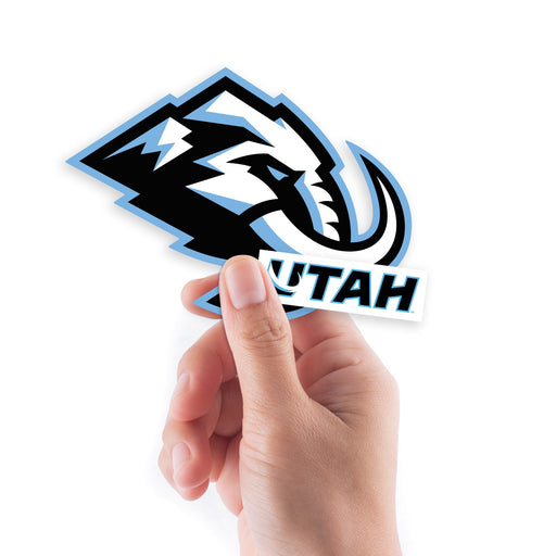 Utah Mammoth - 5 Minis (Mixed Sizes) - Official NHL - Reusable Vinyl Decals