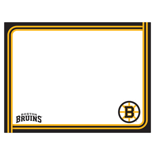 Boston Bruins - Dry Erase Whiteboard - Official NHL - Reusable Vinyl Wall Decal