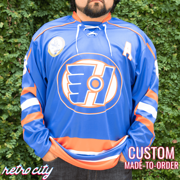 Goon Halifax Highlanders Doug Glatt Custom Lace-Up Hockey Jersey