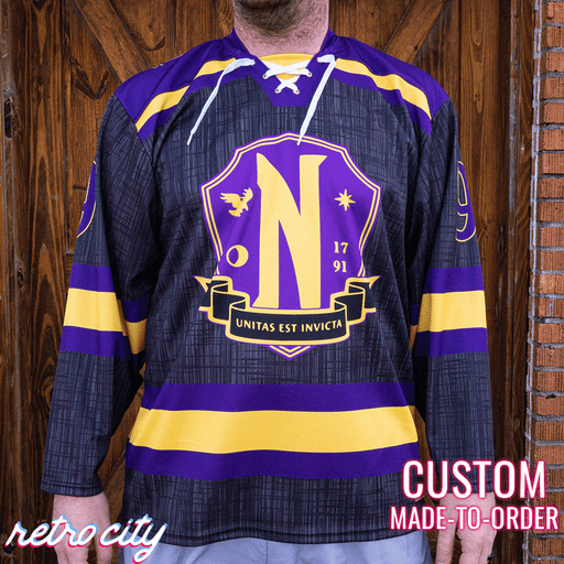 Nevermore Academy Lace-Up Hockey Jersey Sweater