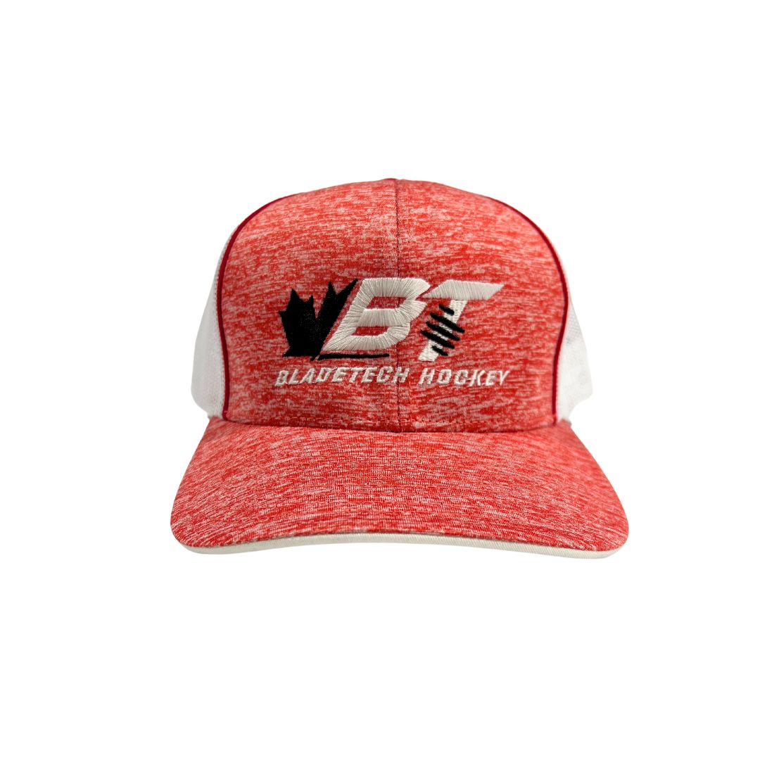 Trucker Cap - Red/White with White/Black BT logo