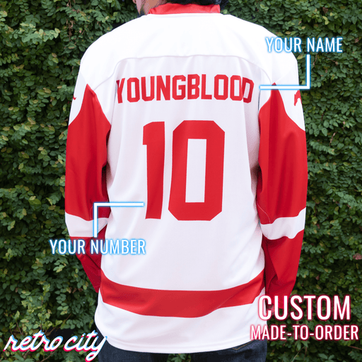 Dean Youngblood Hamilton Mustangs Custom Hockey Jersey