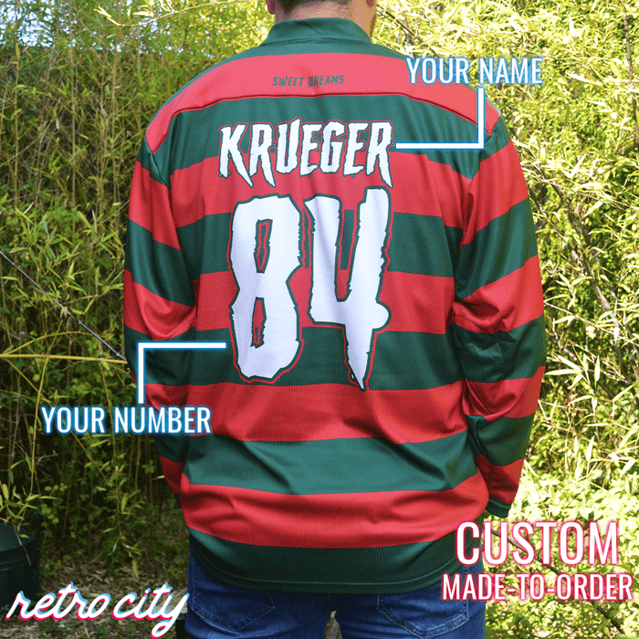 Elm Street Custom Lace-Up Hockey Jersey