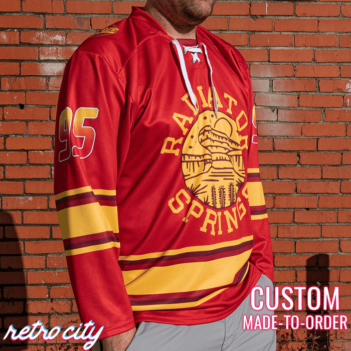 Radiator Springs Lace-up Hockey Jersey