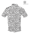 Golf Rhythmic Lines Men's Polo-Ivory