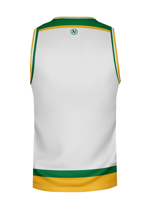 Minnesota North Stars Retro White Alternate Hockey Tank