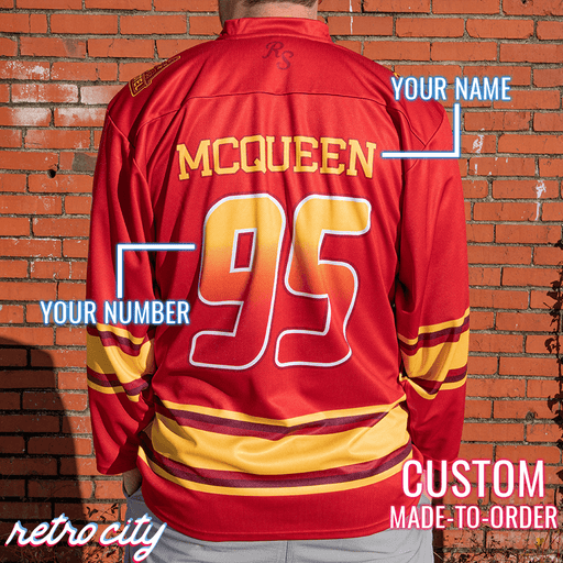 Radiator Springs Lace-up Hockey Jersey
