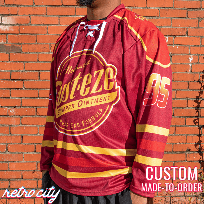 Rust-eze Radiator Springs Lace-up Hockey Jersey