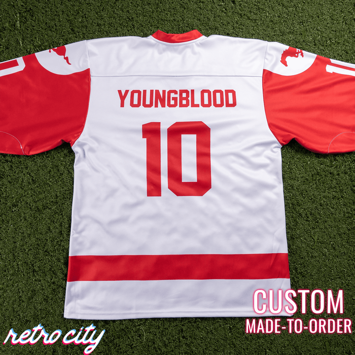 Dean Youngblood Hamilton Mustangs Custom Hockey Jersey