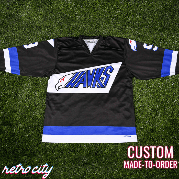 Hawks The Mighty Ducks Adam Banks Custom Hockey Jersey Sweater