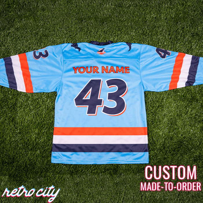 Dinoco Strip 'The King' Weathers Lace-up Hockey Jersey