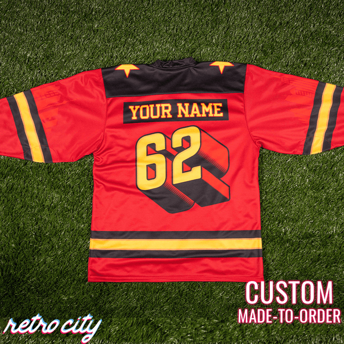 Metroville Supers Lace-Up Hockey Jersey