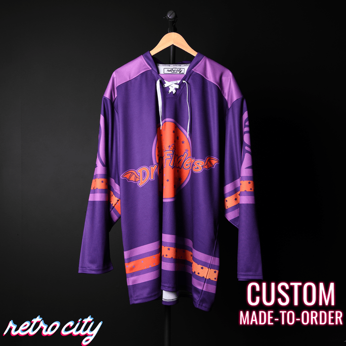 Dreamfinders Lace-up Hockey Jersey Sweater