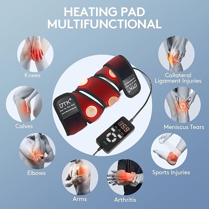 Far Infrared Heating Pad Wrap with Far Jade by iReliev