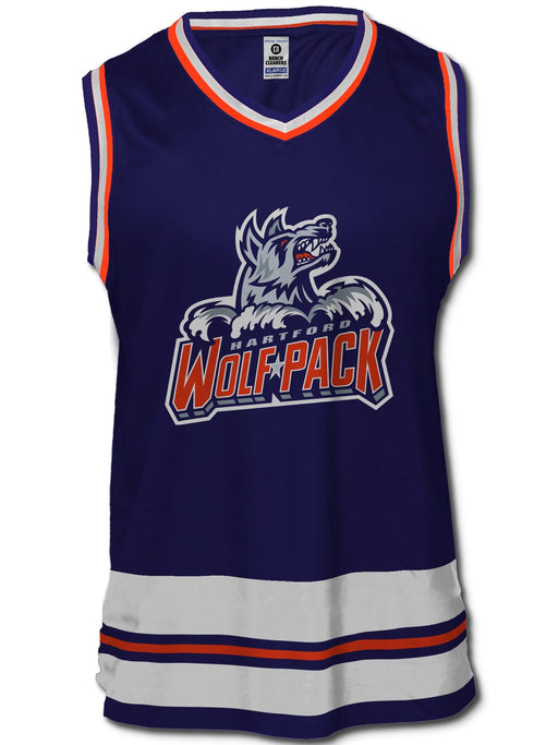 Hartford Wolf Pack Blue Alternate Hockey Tank