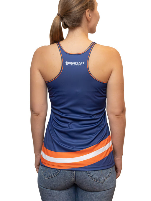 Bridgeport Islanders Fisherman Alternate Women's Racerback Hockey Tank