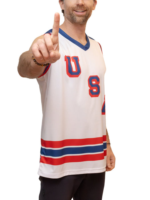 Team USA Letter Hockey Tank