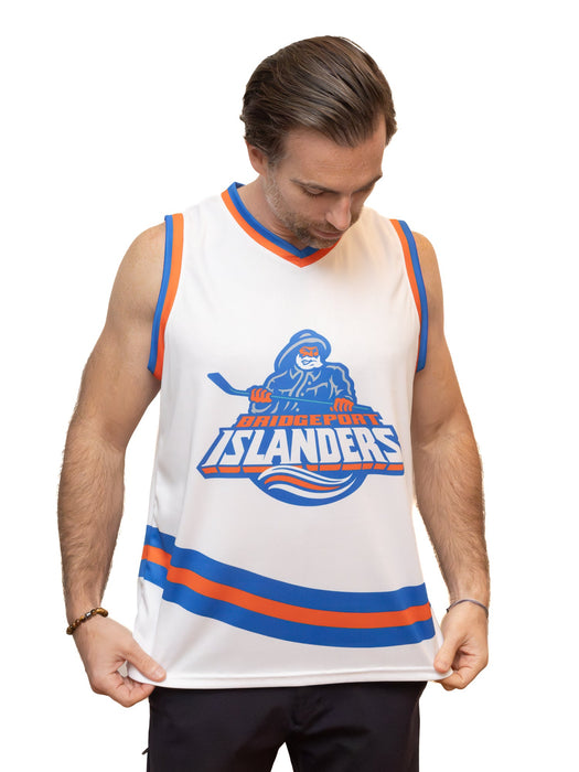 Bridgeport Islanders Fisherman Away Hockey Tank