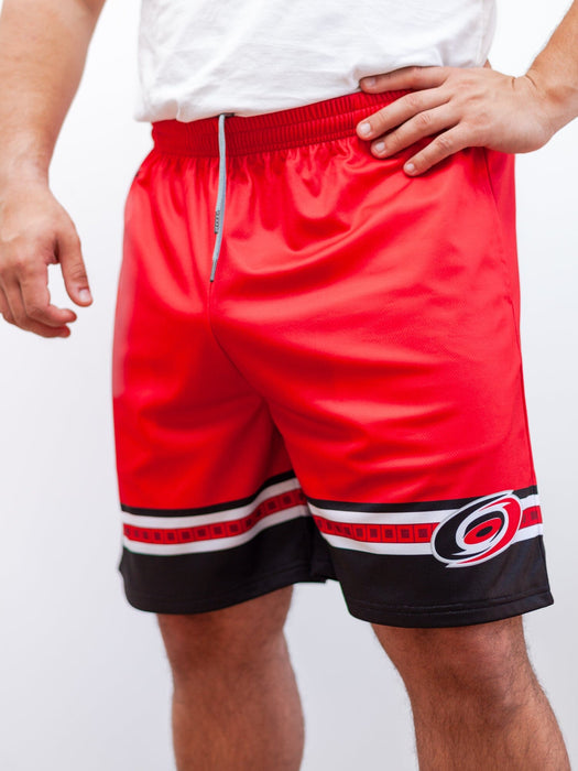 Carolina Hurricanes Mesh Hockey Shorts
